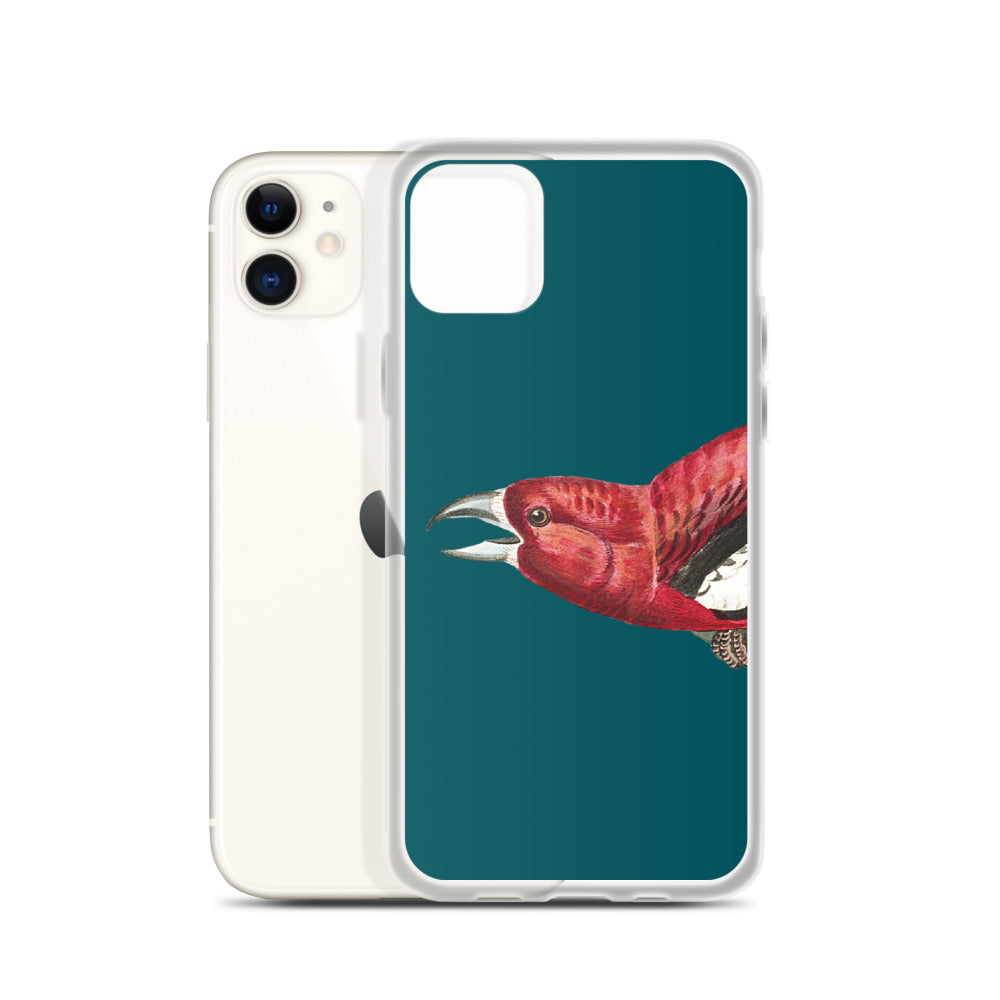 Apple - harubon Audubon White-winged Crossbill iPhone Case – Kirtlandii