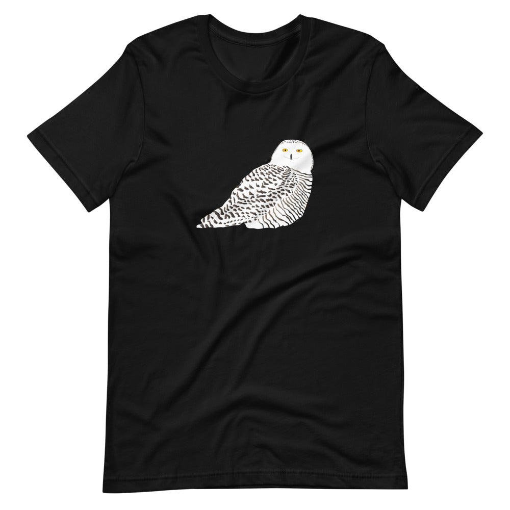 Central Park Snowy Owl Commemorative T-Shirt Front Back Print